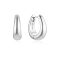 Tapered Huggie Hoops