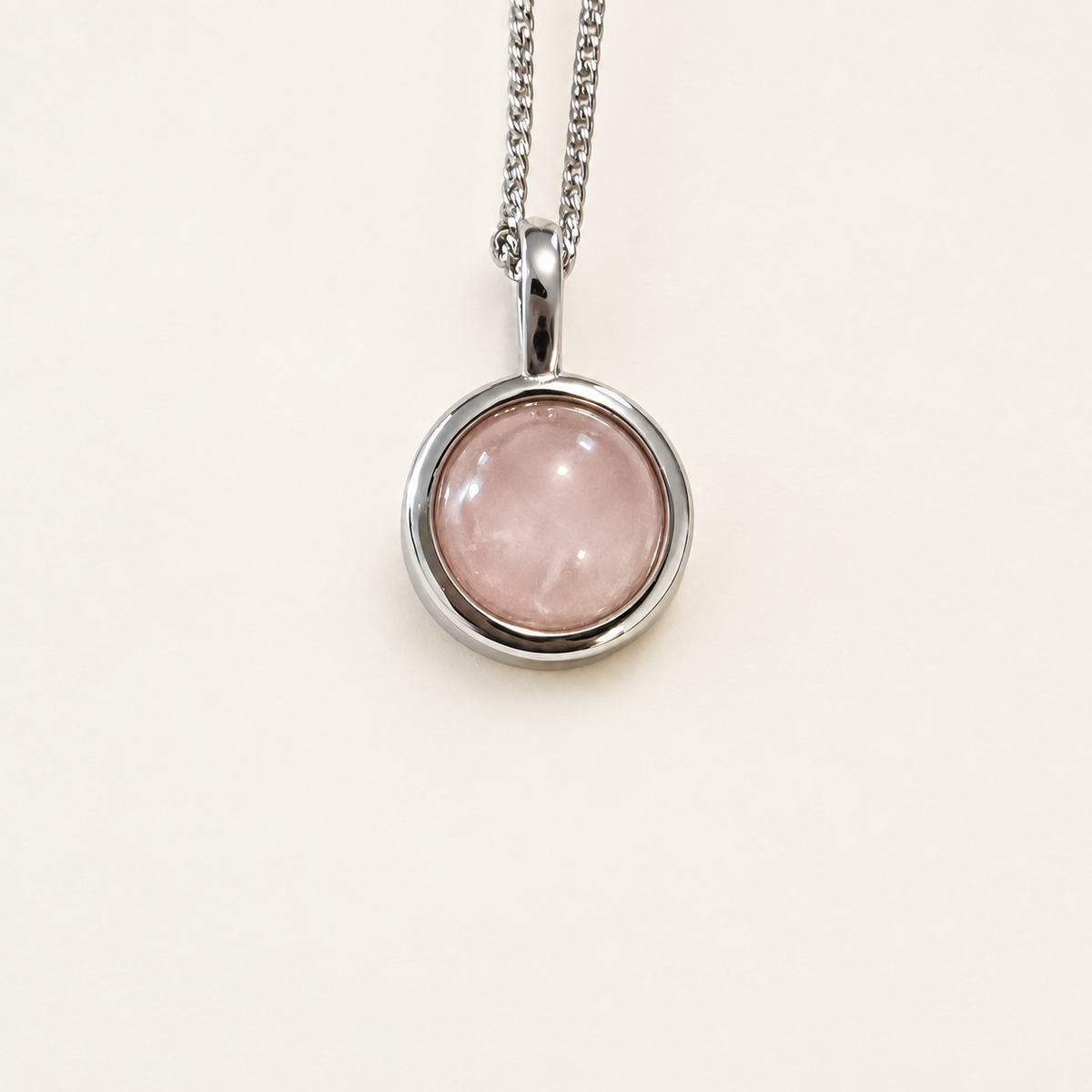 Gemstone Satellite Chain Necklace