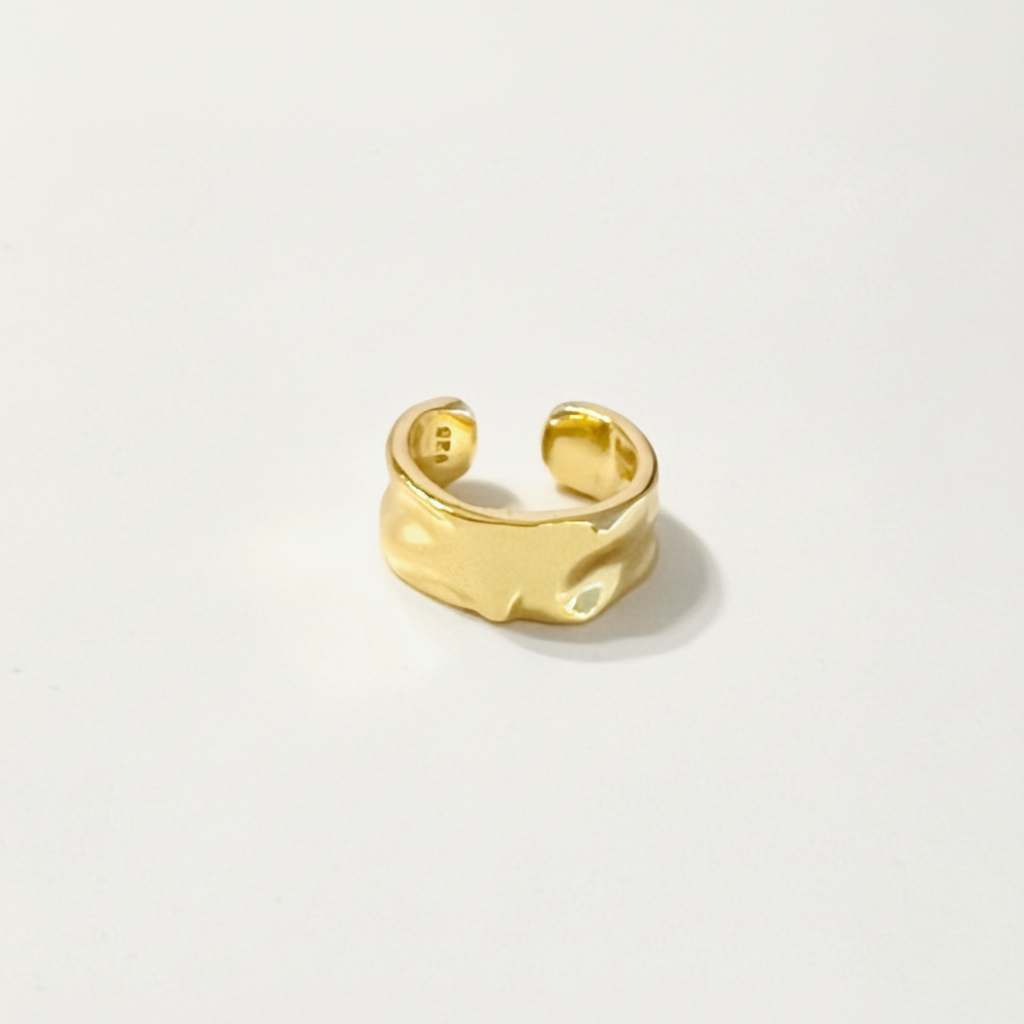 Molten Wide Band Ear Cuff